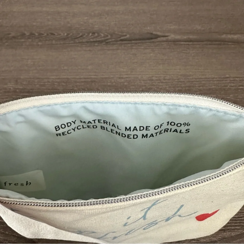 Keep it Fresh Makeup Bag 100% Recycled Materials